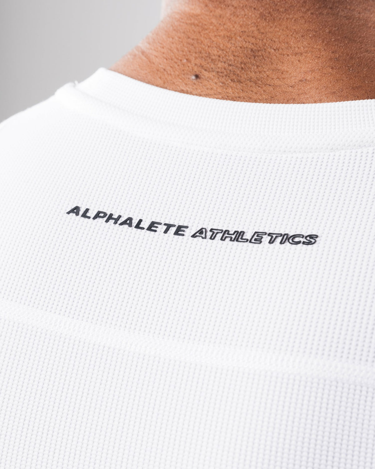 Power Short Sleeve - White - Men's Athletic Shorts | Alphalete