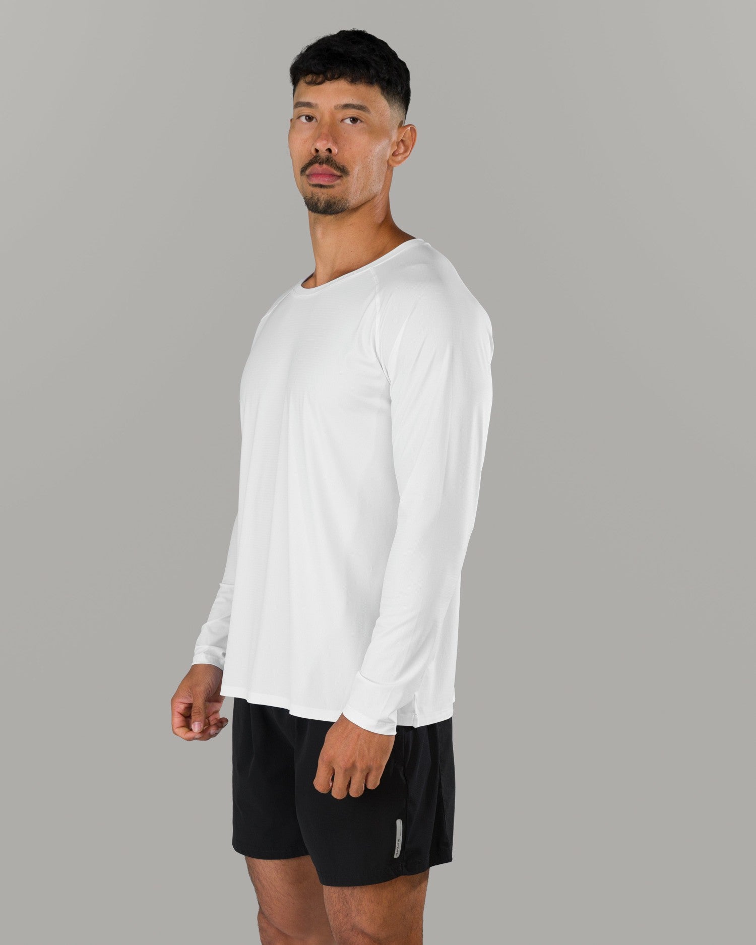 Proflex LS - White - Workout Clothes | Alphalete