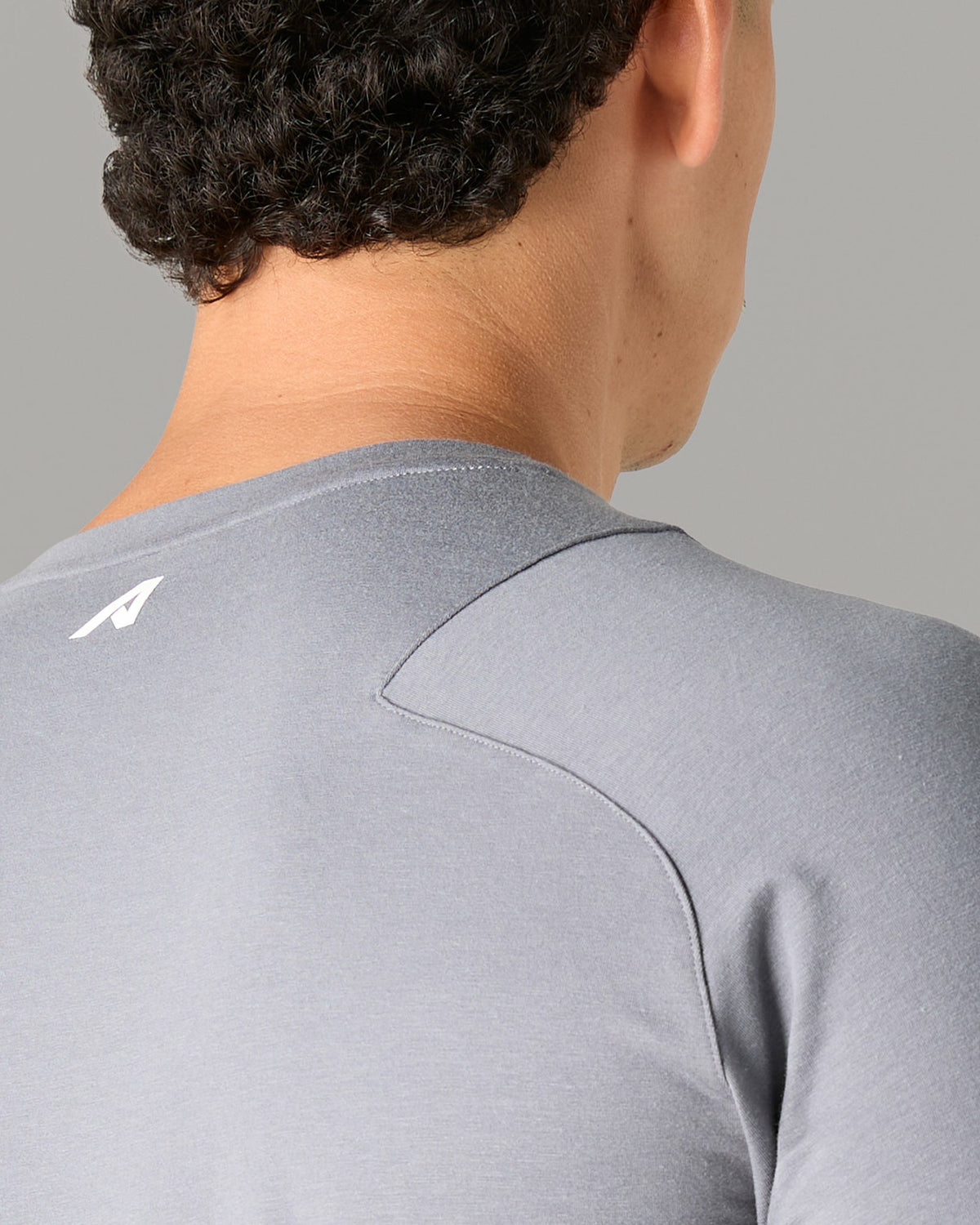 Essential LS Tee - Urban Steel - Mens Workout Tee | Alphalete