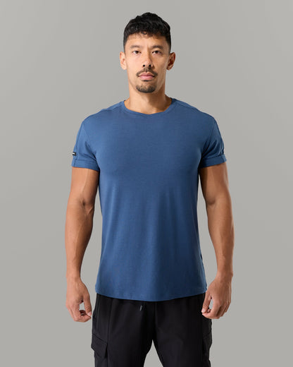 Rolled Muscle Tee - Titan - Mens Workout Tee | Alphalete