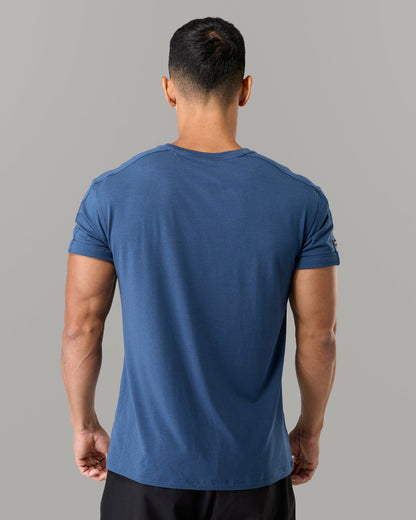 Rolled Muscle Tee - Titan - Mens Workout Tee | Alphalete