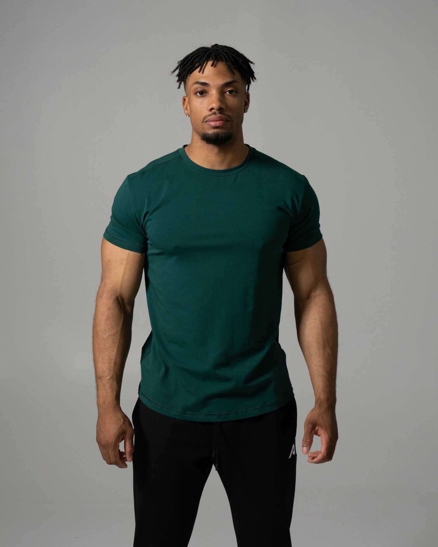 Precision Tee - Dark Green - Mens Workout Tee | Alphalete