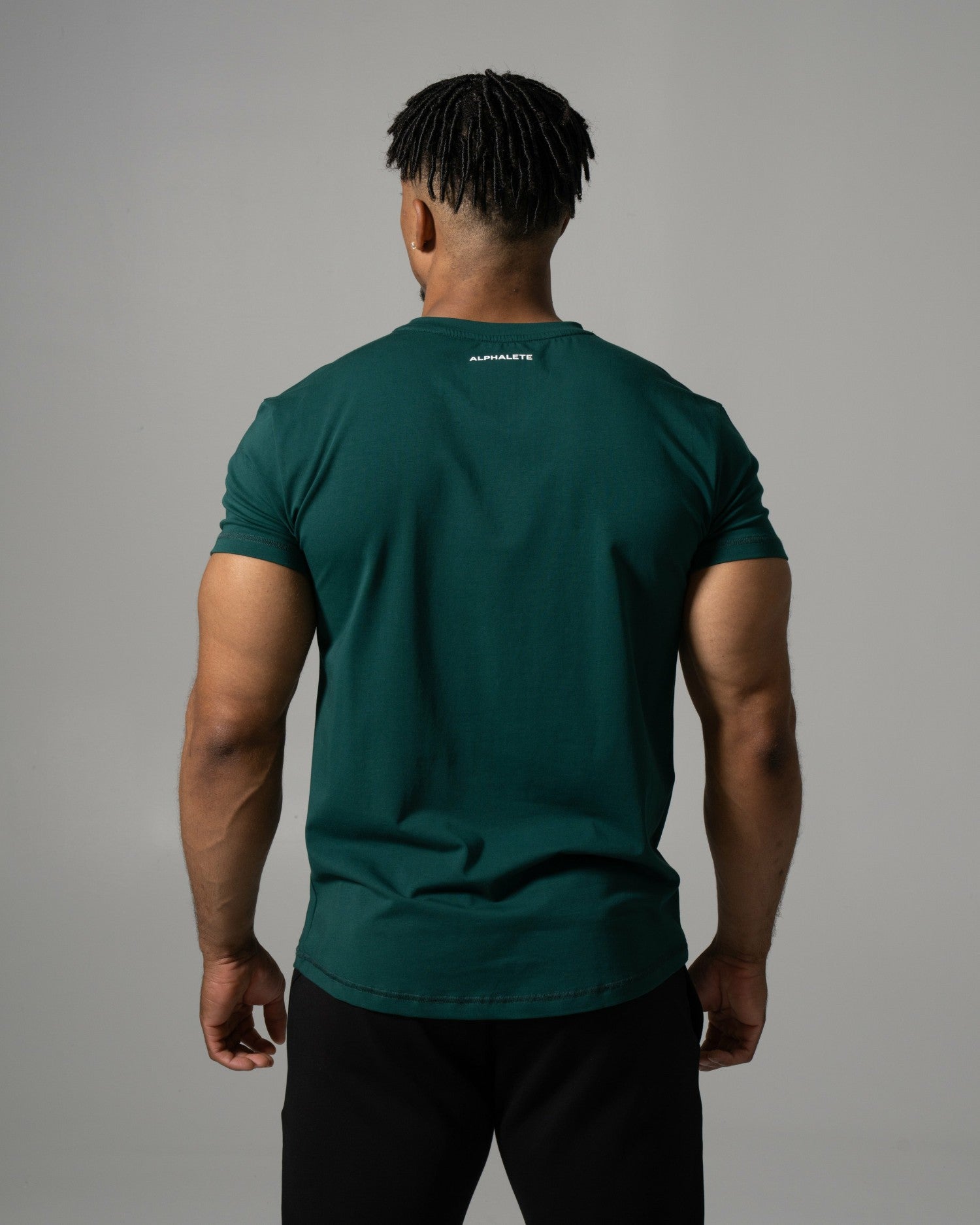 Precision Tee - Dark Green - Mens Workout Tee | Alphalete