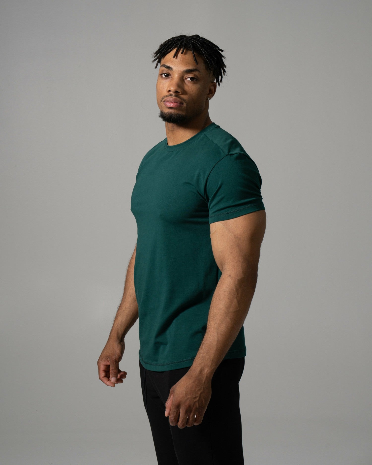 Precision Tee - Dark Green - Mens Workout Tee | Alphalete