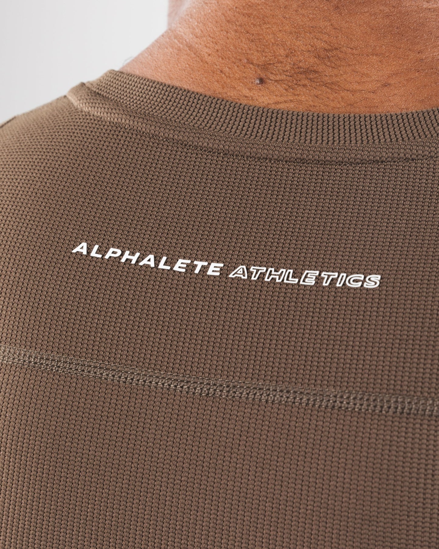 Power Long Sleeve - Carob - Workout Clothes | Alphalete