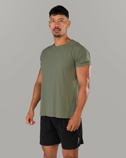 Proflex Tee - Tactical Olive - Mens Workout Tee | Alphalete