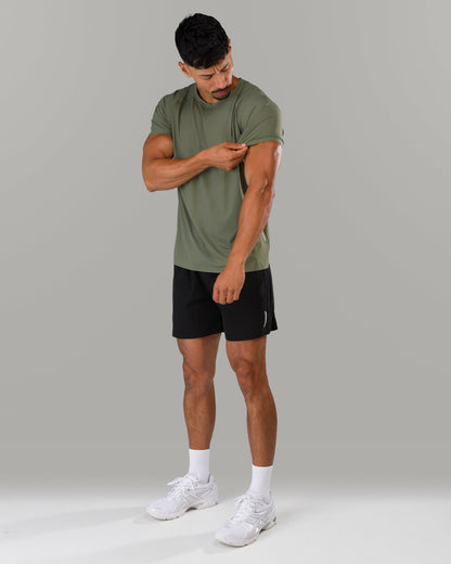 Proflex Tee - Tactical Olive - Mens Workout Tee | Alphalete