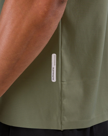 Proflex Tee - Tactical Olive - Mens Workout Tee | Alphalete