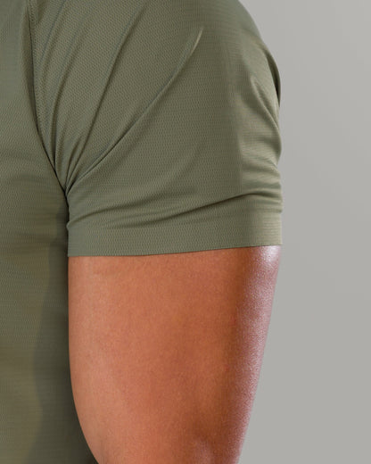 Proflex Tee - Tactical Olive - Mens Workout Tee | Alphalete
