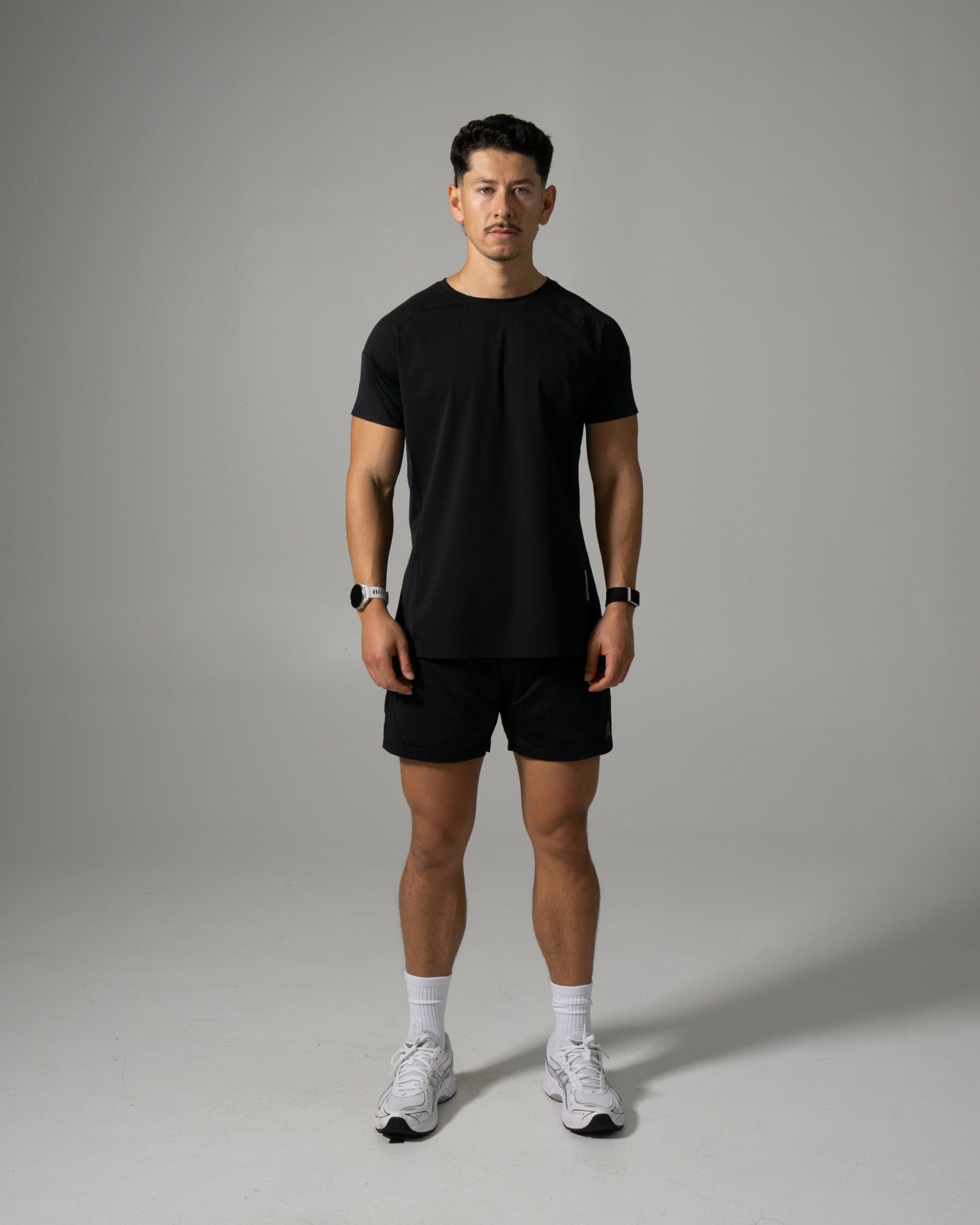 Fusion Tee - Black - Mens Workout Tee | Alphalete