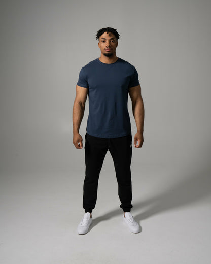 Precision Tee - Muted Blue - Mens Workout Tee | Alphalete