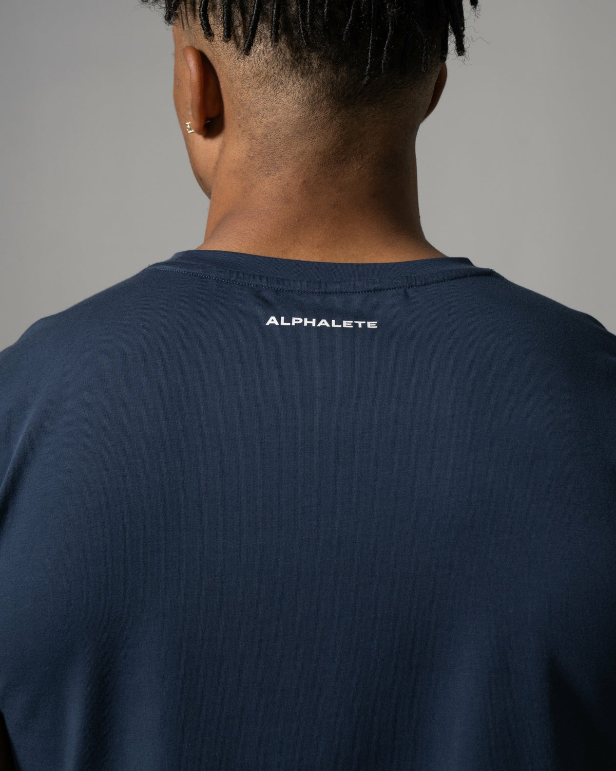 Precision Tee - Muted Blue - Mens Workout Tee | Alphalete