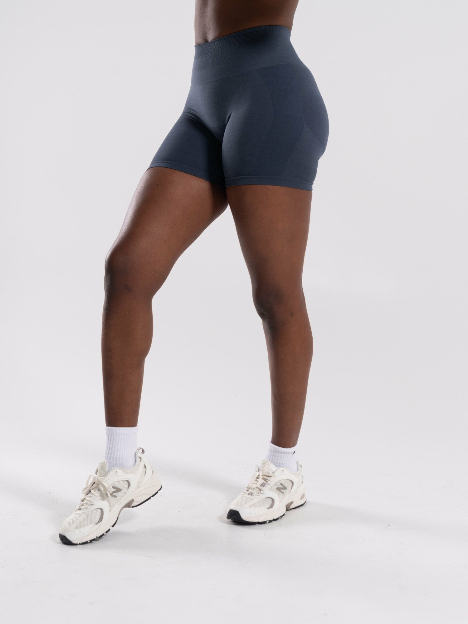Pump High Rise Short - Dusty Navy | Alphalete