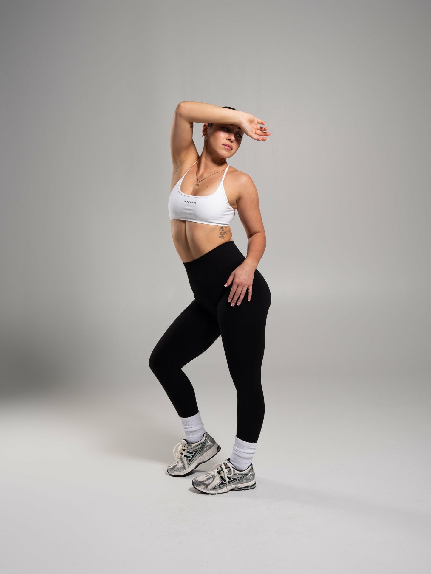 Pump High Rise Legging - Black | Alphalete