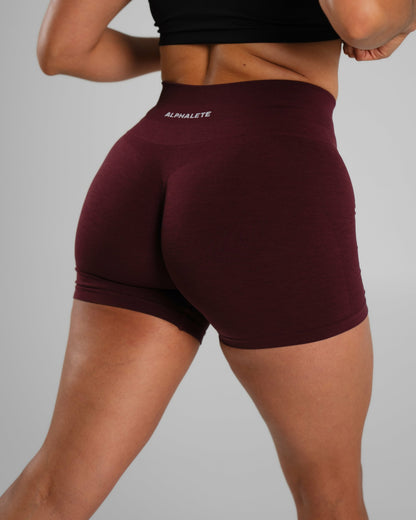 Amplify Mid Rise Short - Merlot | Alphalete