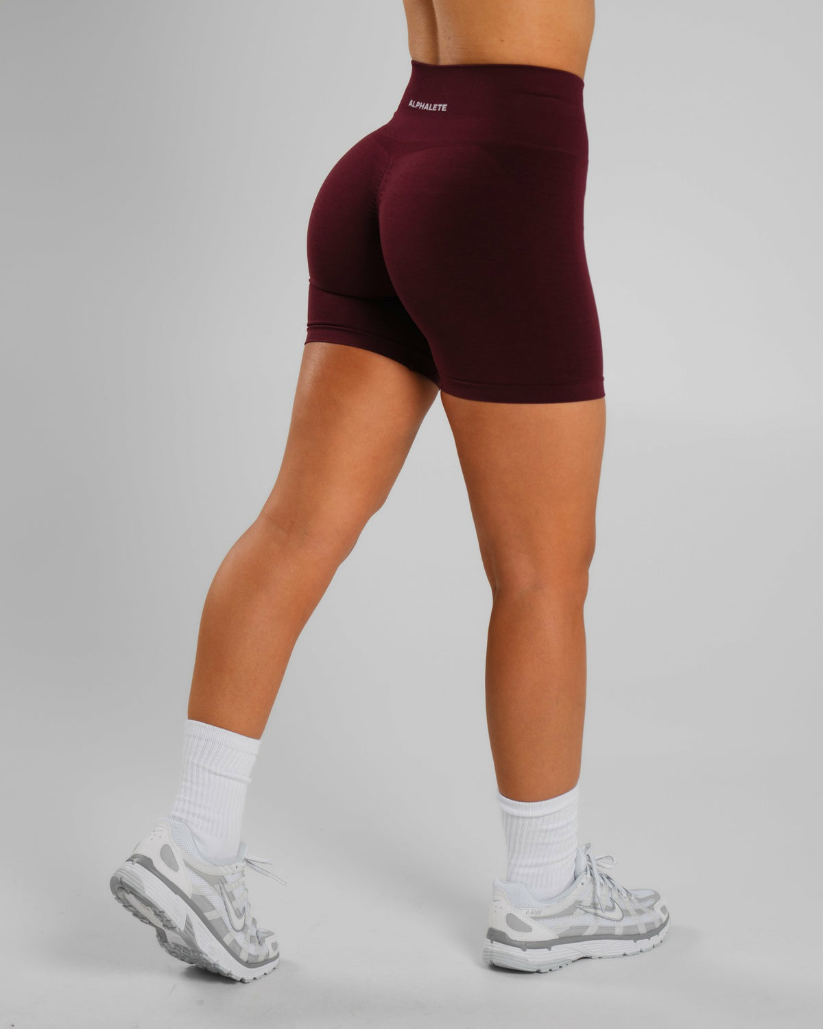 Amplify Ultra-High Rise Short - Merlot | Alphalete