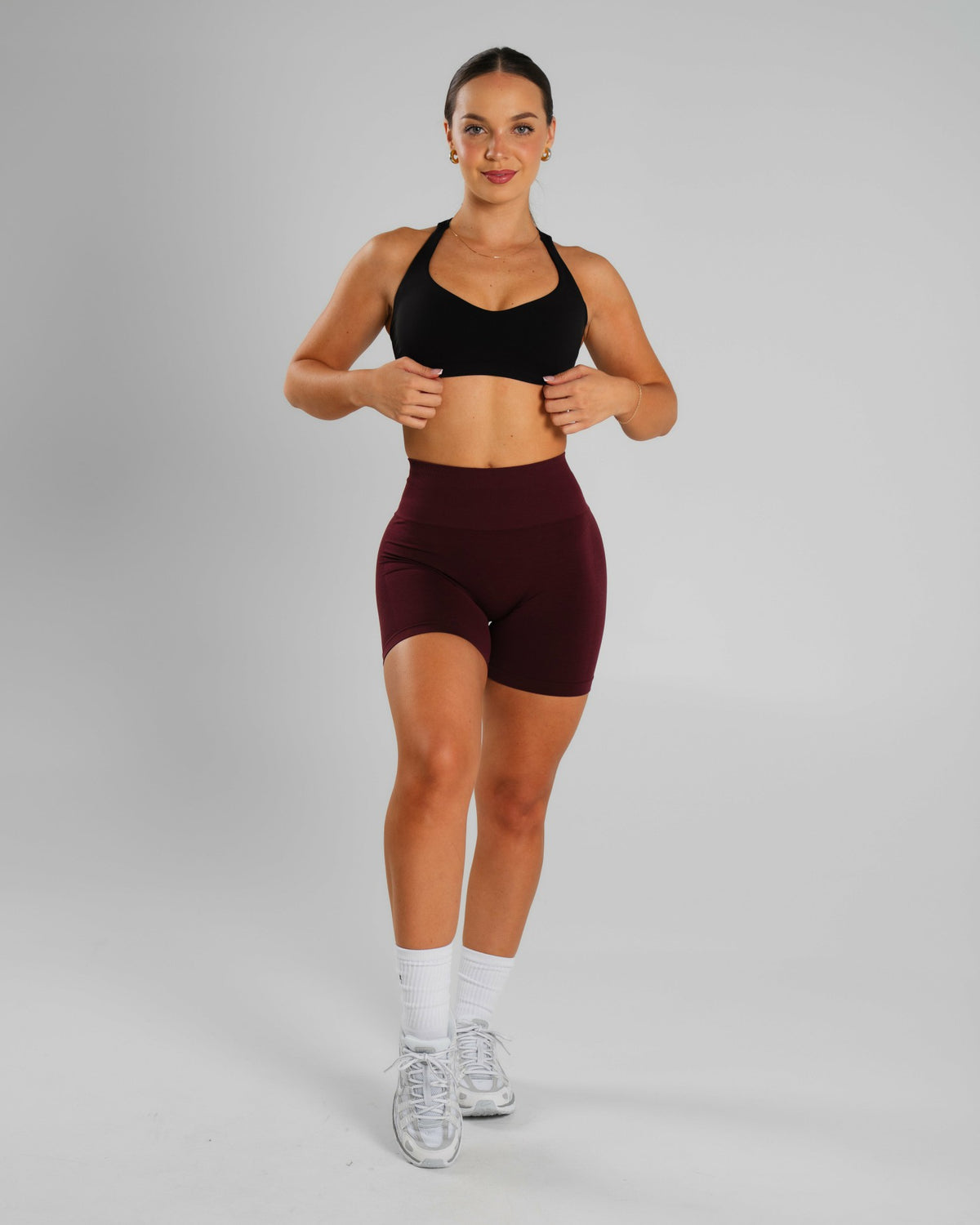 Amplify Ultra-High Rise Short - Merlot | Alphalete