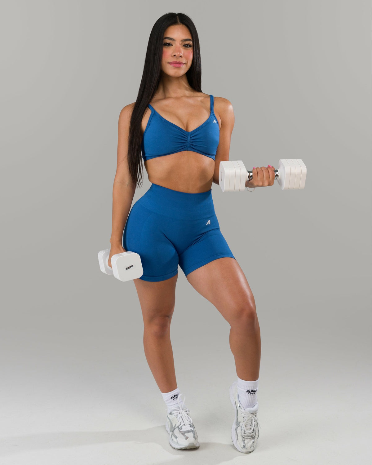 Sandy Bra - Palace Blue - Best Sports Bra | Alphalete
