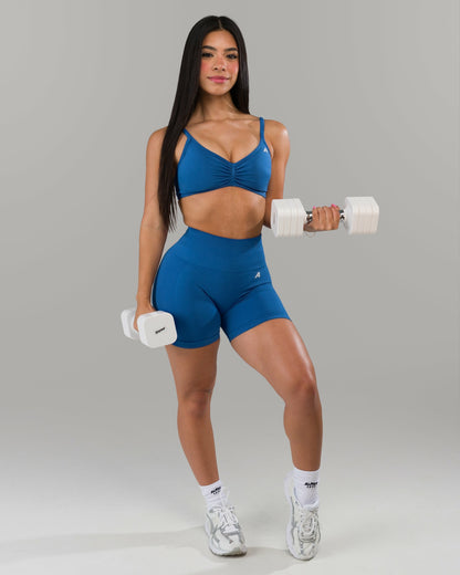 Sandy Bra - Palace Blue - Best Sports Bra | Alphalete