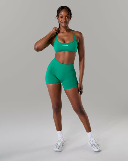 Amplify Open Back Bra - Grove - Best Sports Bra | Alphalete