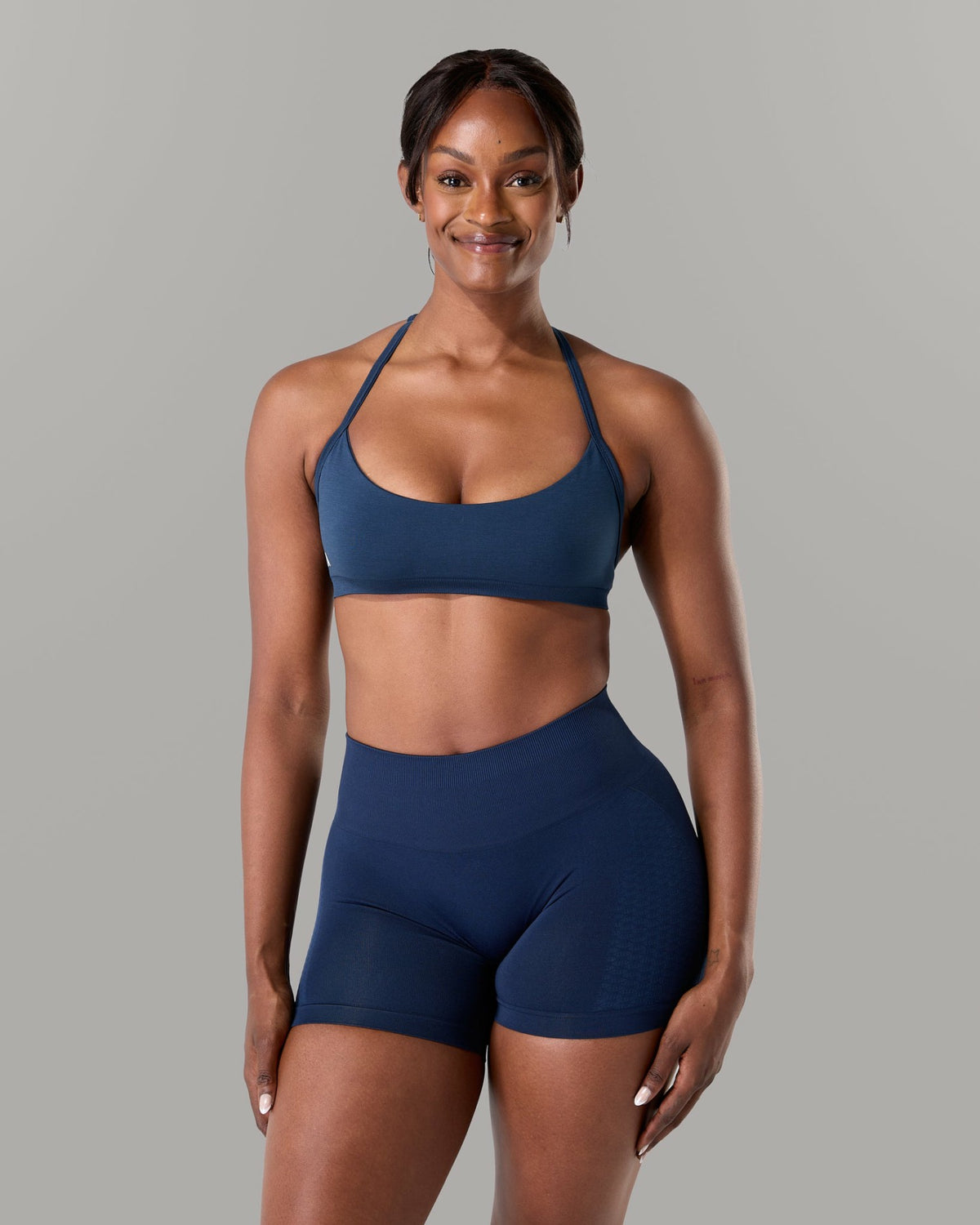 Amplify Minimal Bra - Anchor - Best Sports Bra | Alphalete