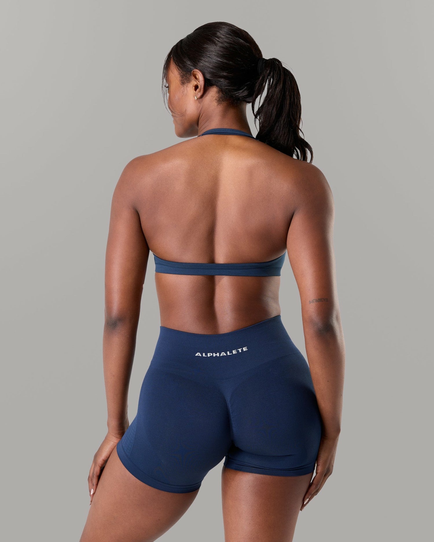 Amplify Minimal Bra - Anchor - Best Sports Bra | Alphalete
