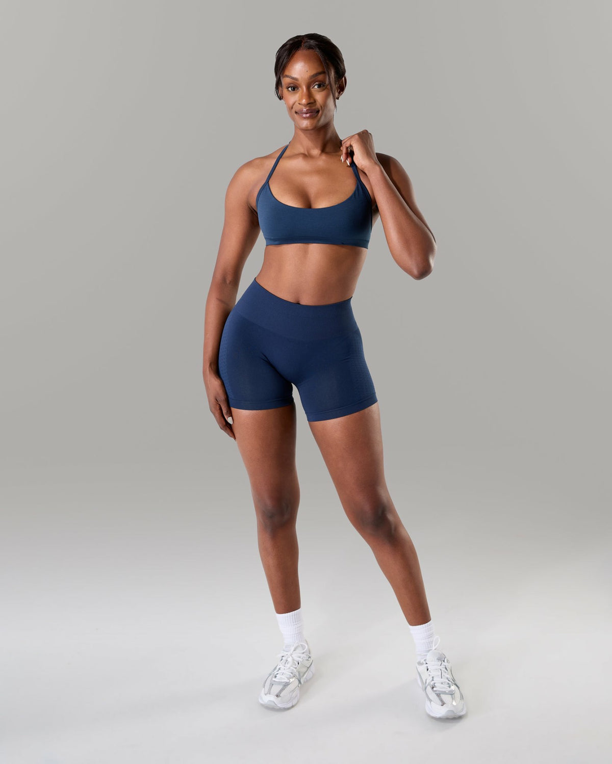 Amplify Minimal Bra - Anchor - Best Sports Bra | Alphalete