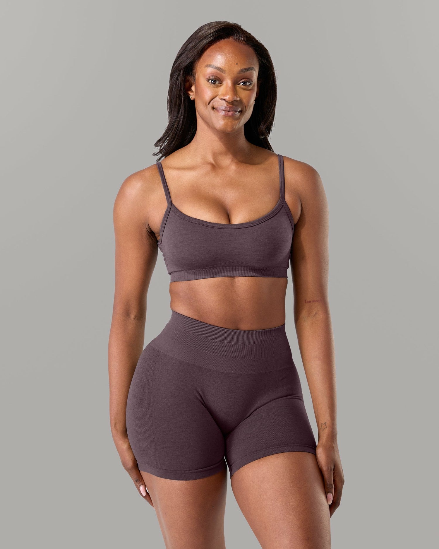 Push Bra - Black Garnet - Best Sports Bra | Alphalete
