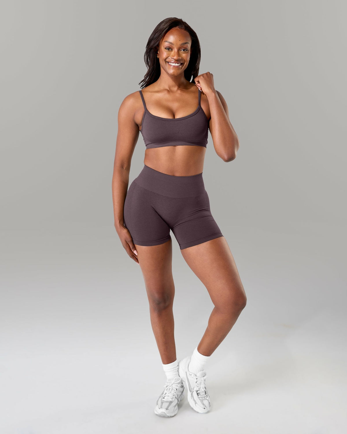 Push Bra - Black Garnet - Best Sports Bra | Alphalete