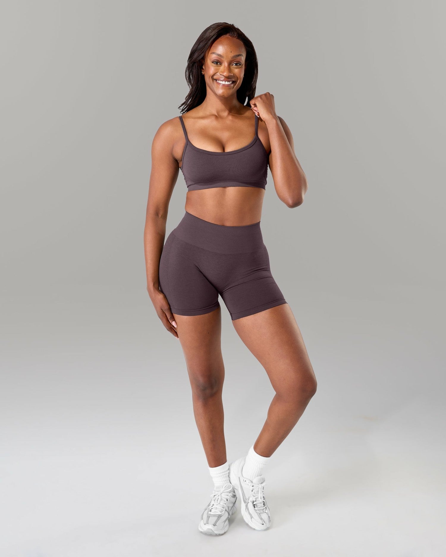 Push Bra - Black Garnet - Best Sports Bra | Alphalete