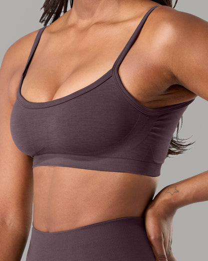 Push Bra - Black Garnet - Best Sports Bra | Alphalete