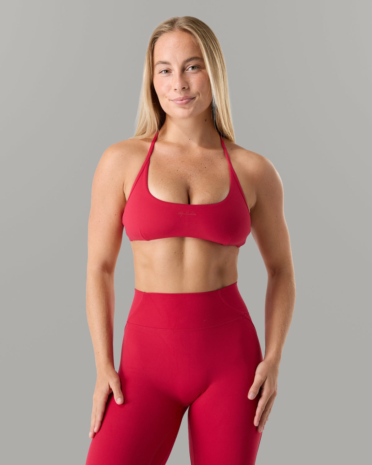 Axis Bra - Scarlet - Best Sports Bra | Alphalete