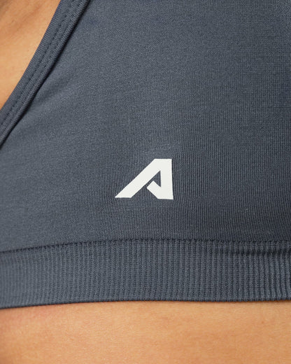 Amplify Minimal Bra - Dusty Navy - Best Sports Bra | Alphalete
