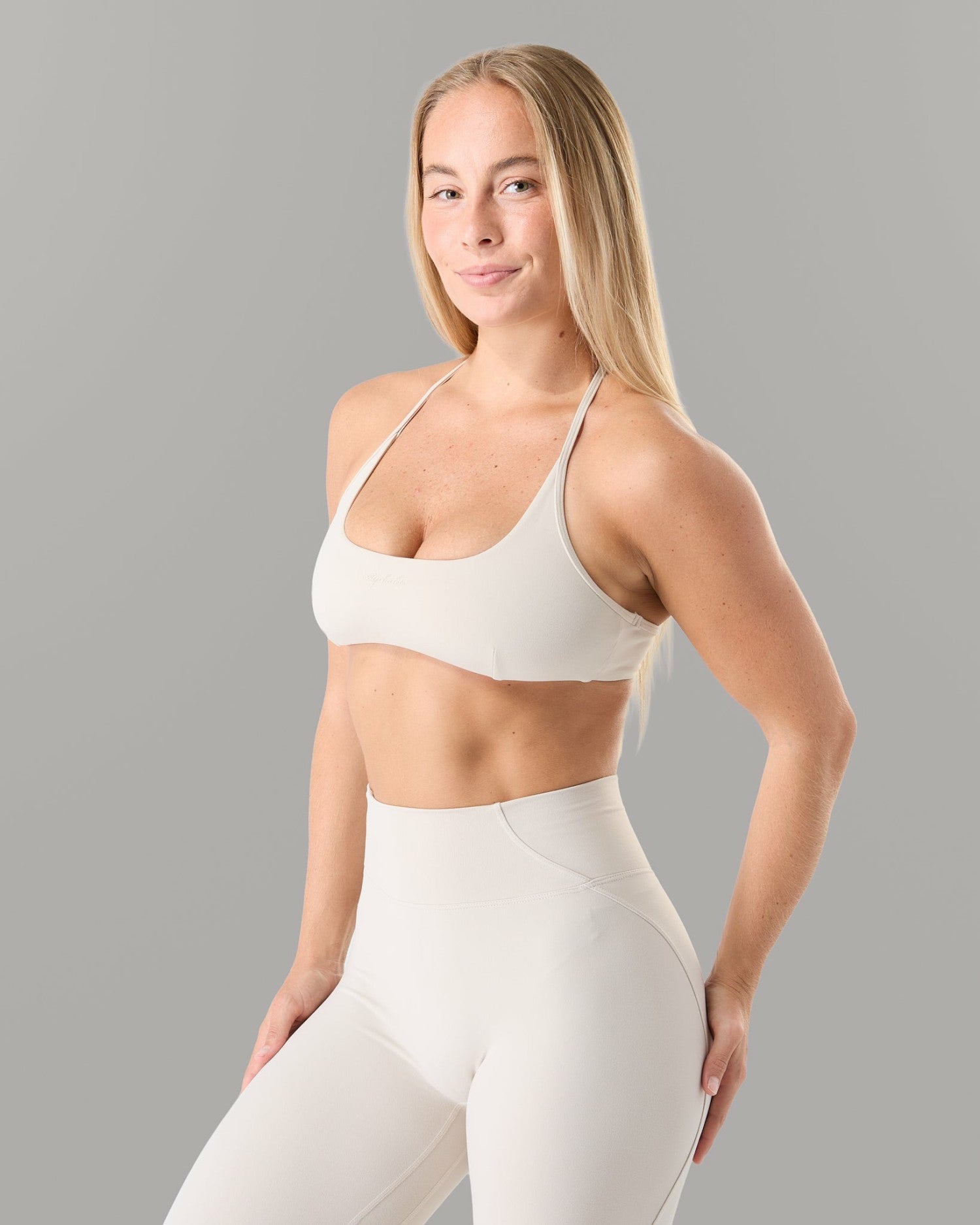 Axis Bra - Wheat - Best Sports Bra | Alphalete