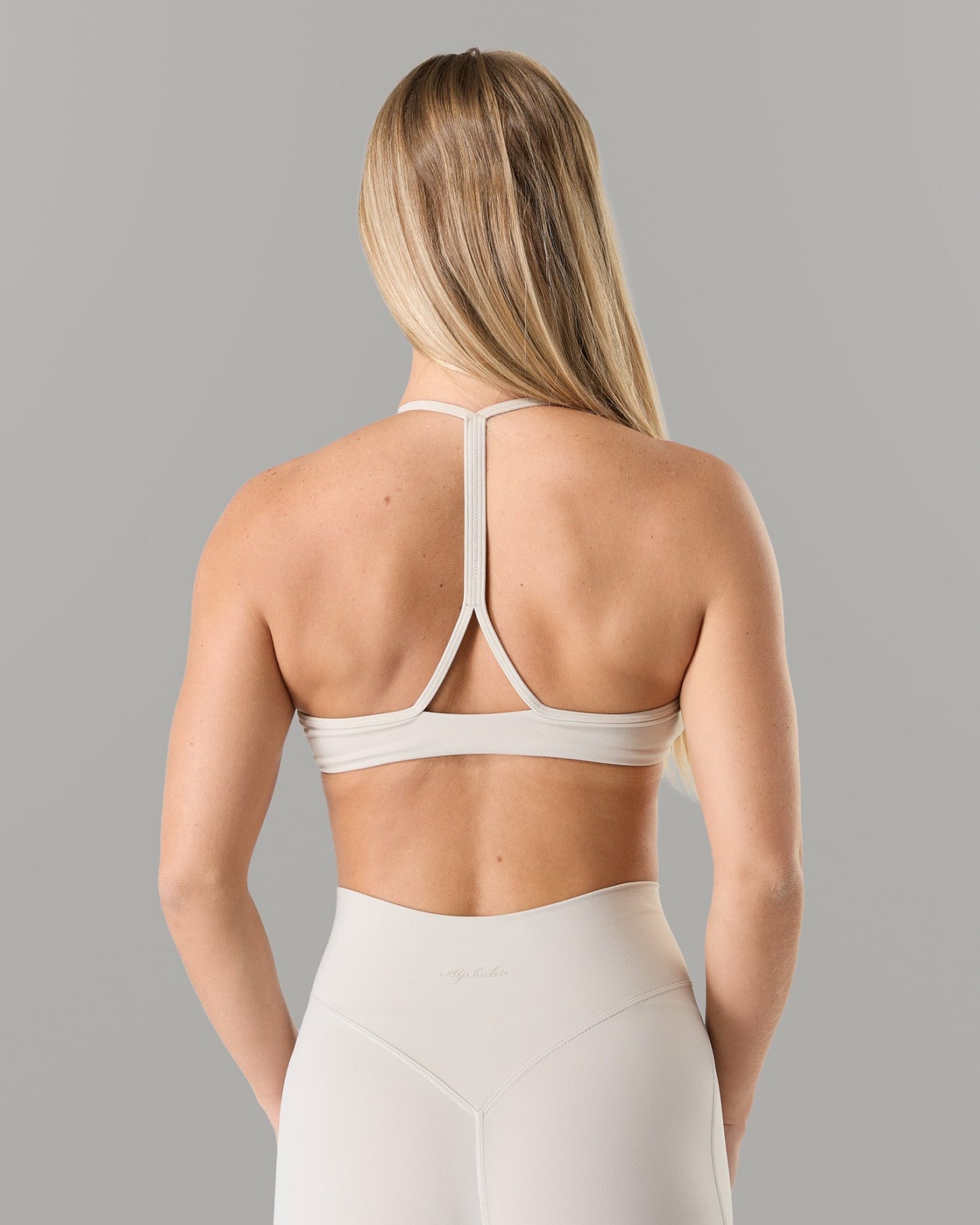 Axis Bra - Wheat - Best Sports Bra | Alphalete