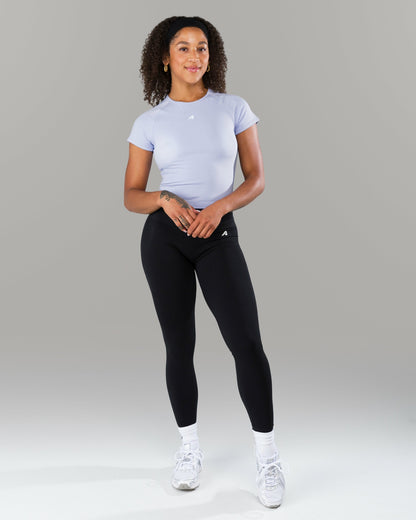 Icon Baby Tee - Skyline - Workout Clothes For Women | Alphalete