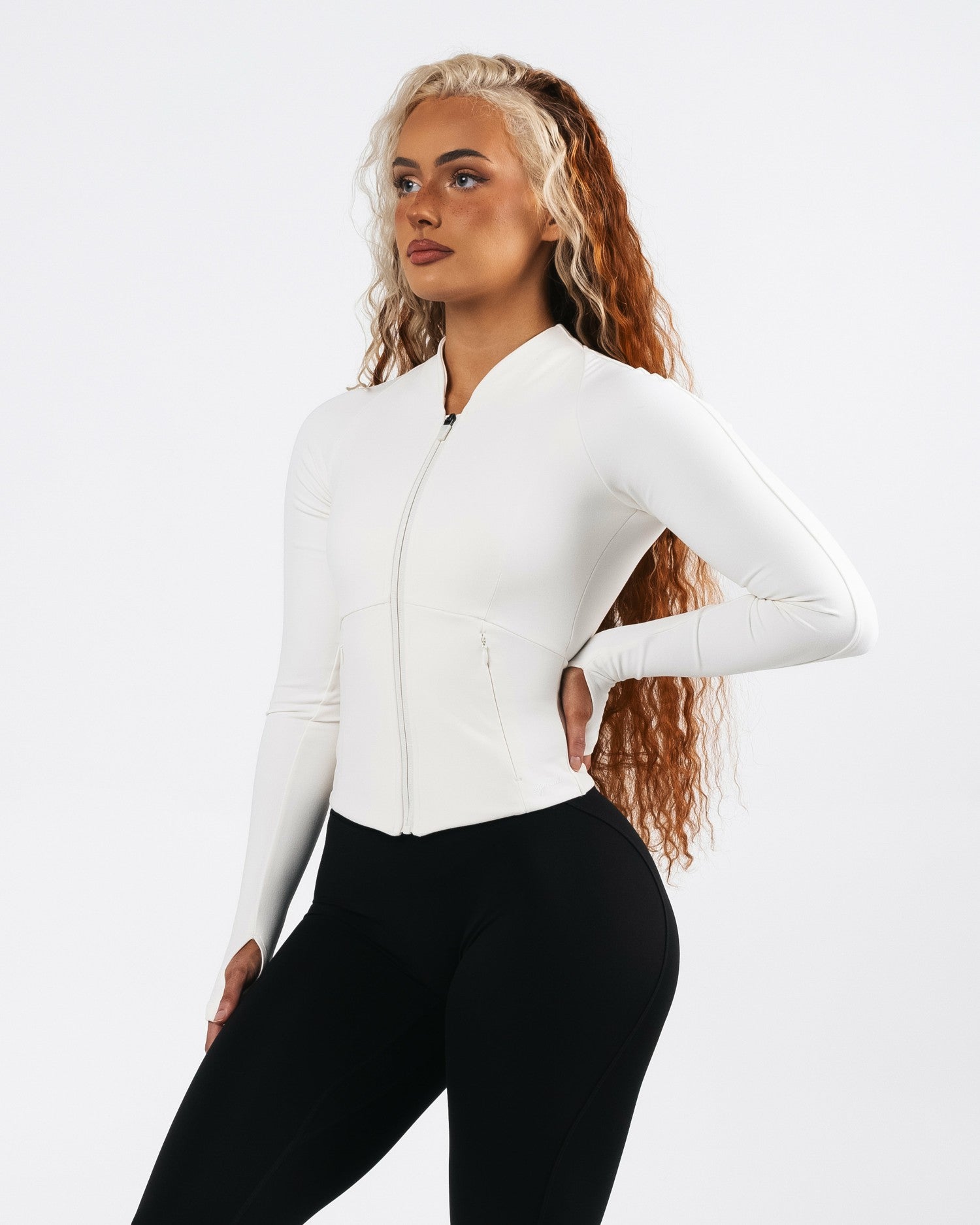 Aura Sculpt Jacket - Lace - Workout Clothes For Women | Alphalete