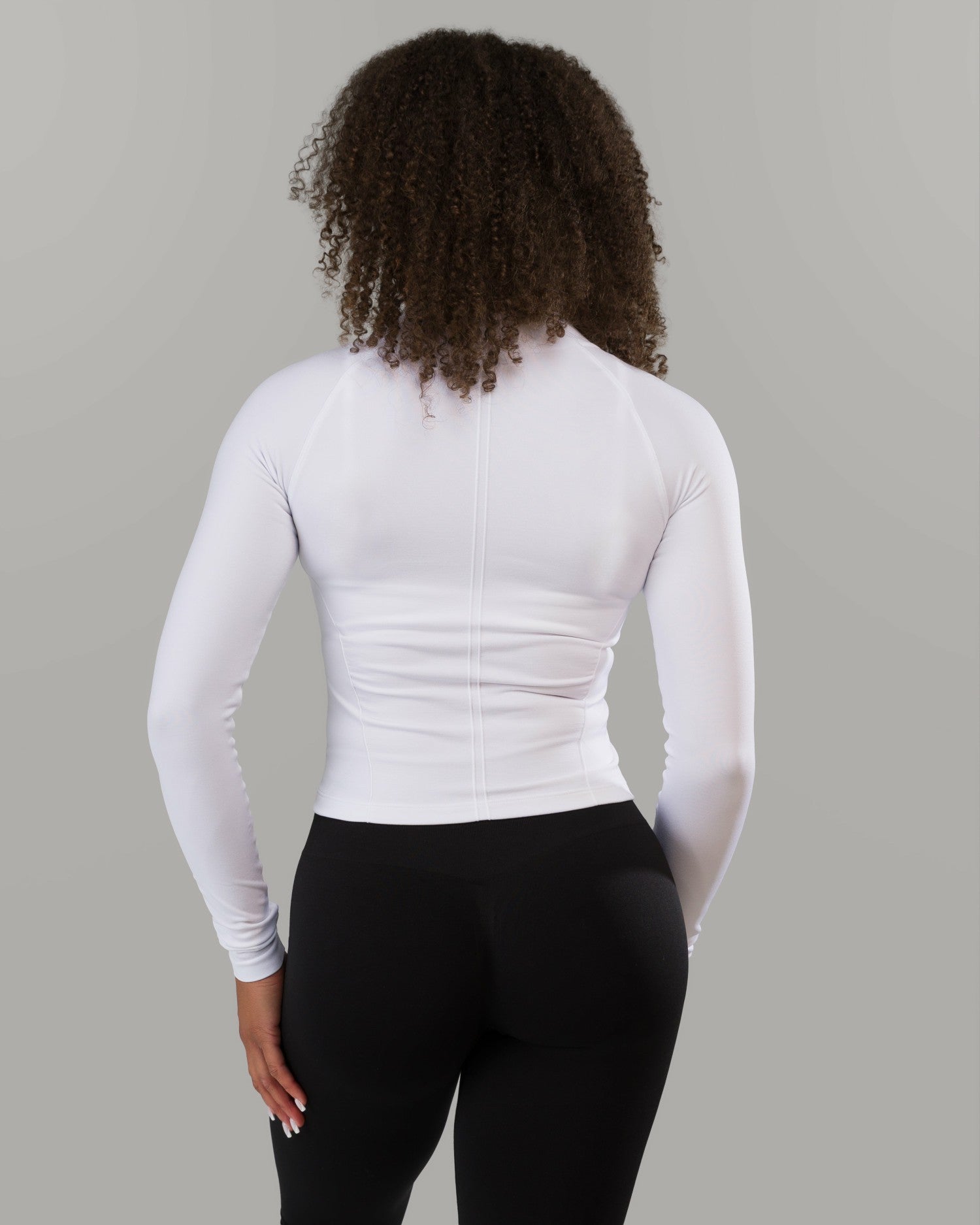 Shape Jacket - White - Workout Clothes For Women | Alphalete