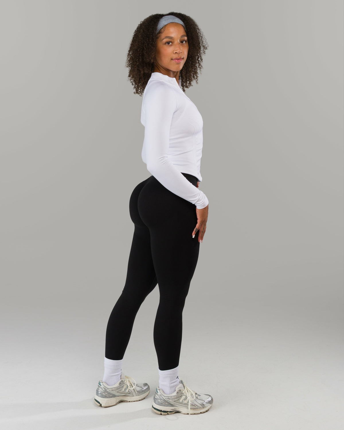Shape Jacket - White - Workout Clothes For Women | Alphalete
