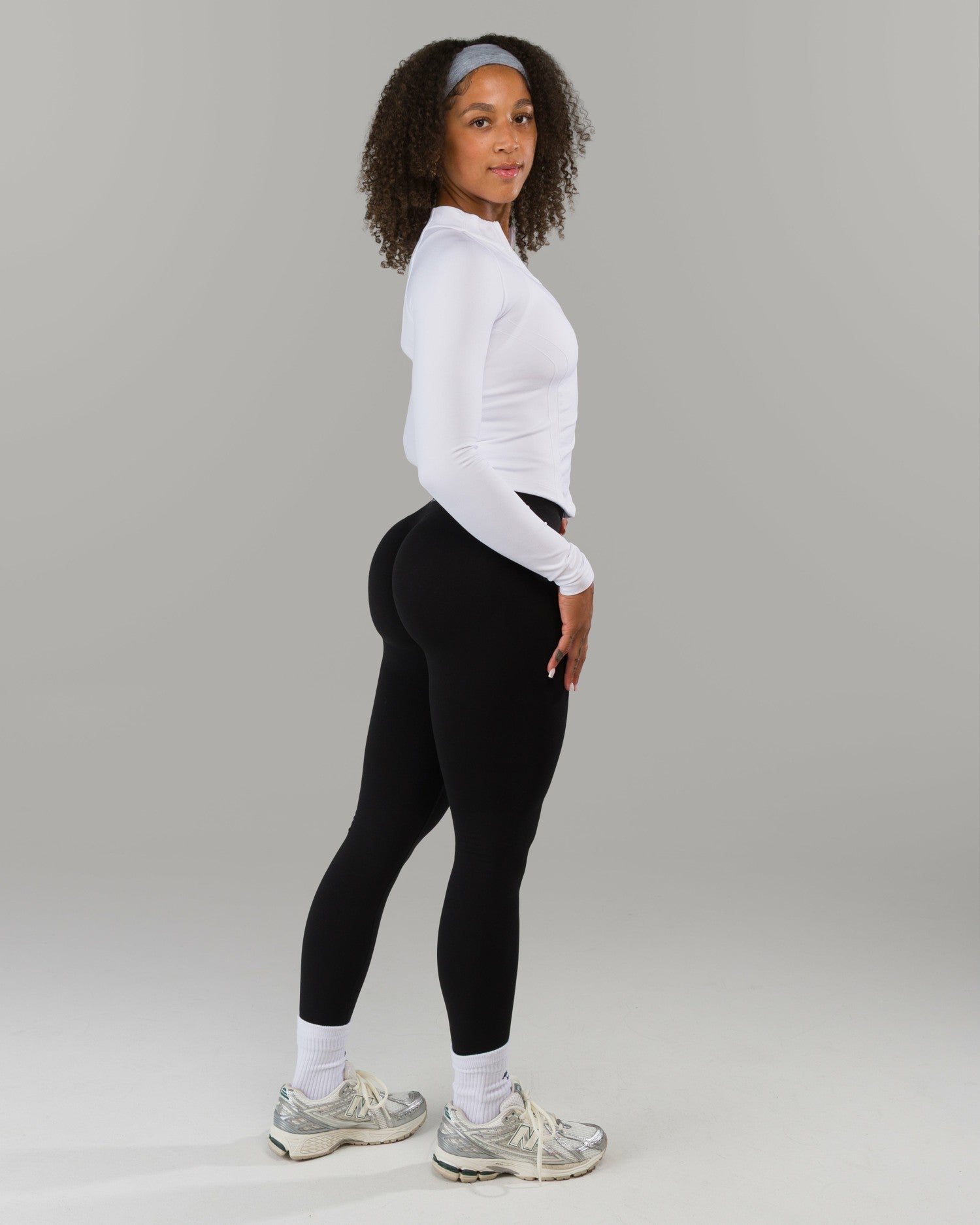 Shape Jacket - White - Workout Clothes For Women | Alphalete