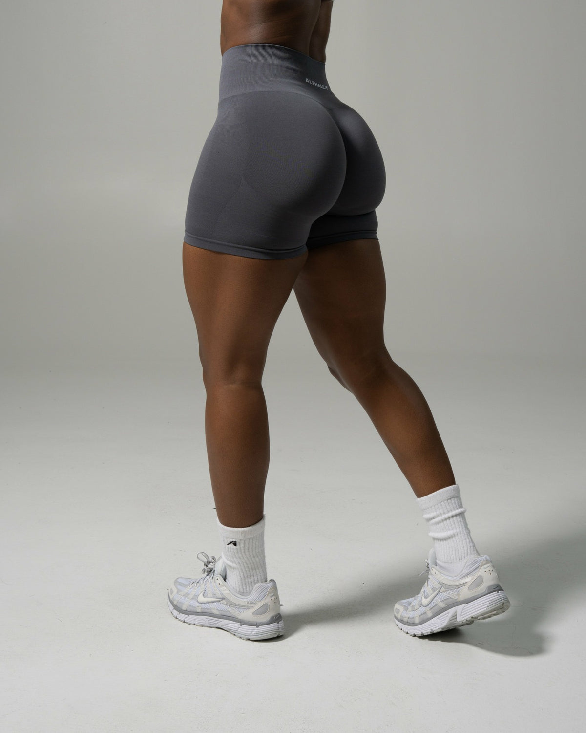 Pump Mid Rise Short - Thunderstorm | Alphalete