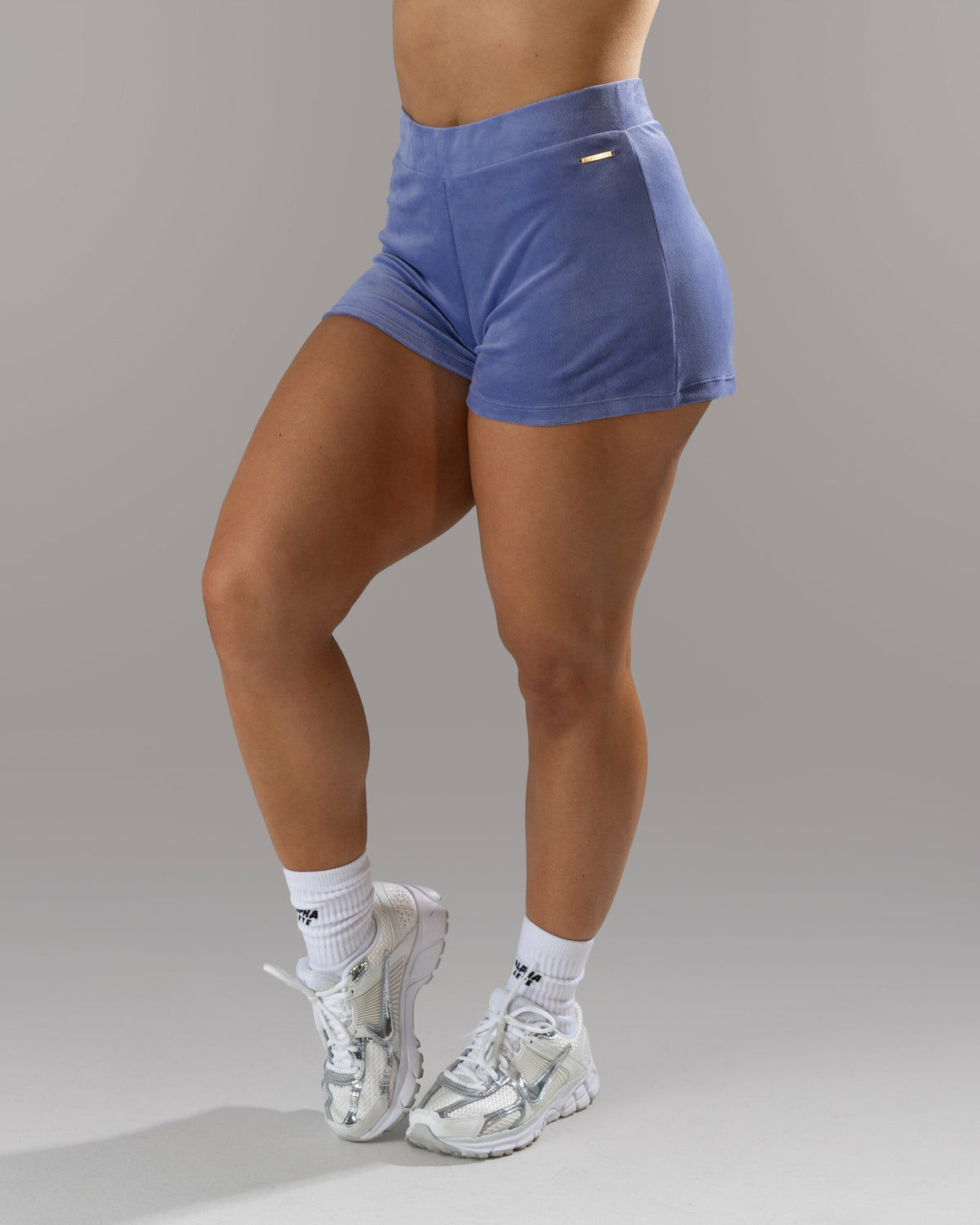 Velour Short - Bluebonnet - Workout Clothes For Women | Alphalete