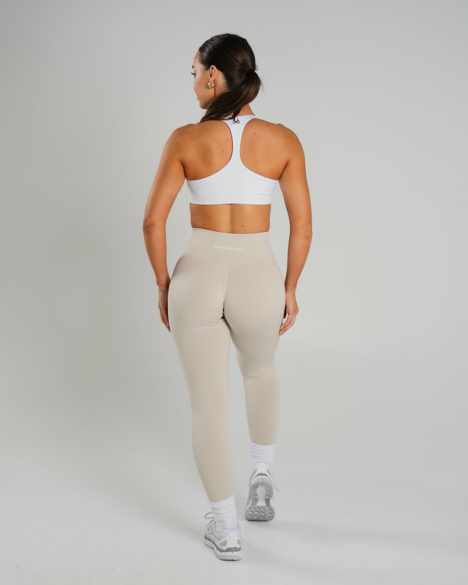 Amplify Ultra-High Rise Legging - Wheat | Alphalete