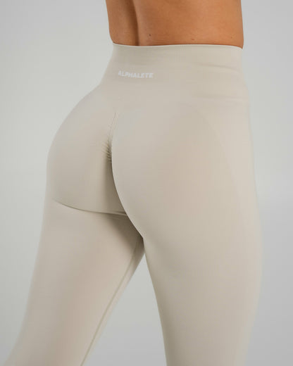 Amplify Ultra-High Rise Legging - Wheat | Alphalete
