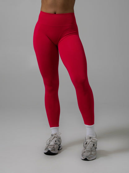 Contour Mid Rise Legging - Wild Strawberry | Alphalete