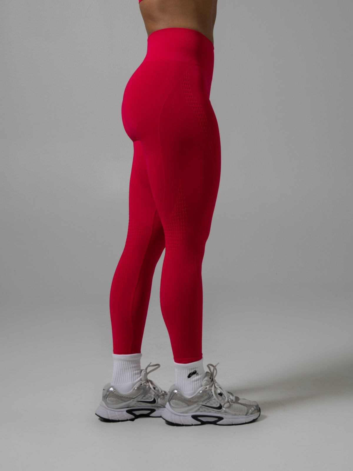Contour Mid Rise Legging - Wild Strawberry | Alphalete
