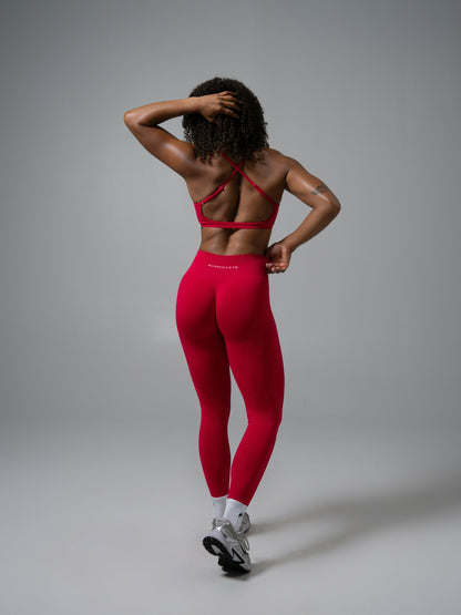 Contour Mid Rise Legging - Wild Strawberry | Alphalete