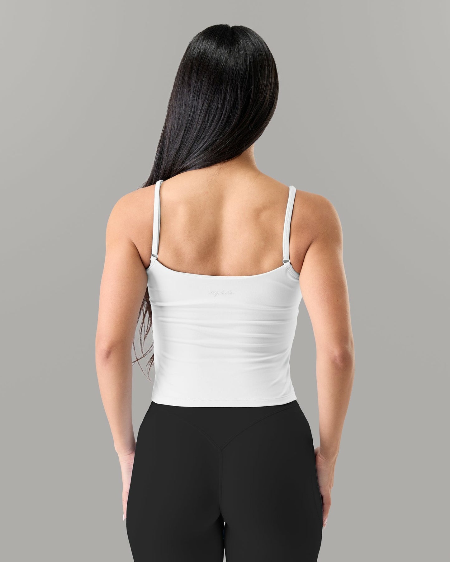 Aura Form Tank - White - Workout Clothes For Women | Alphalete