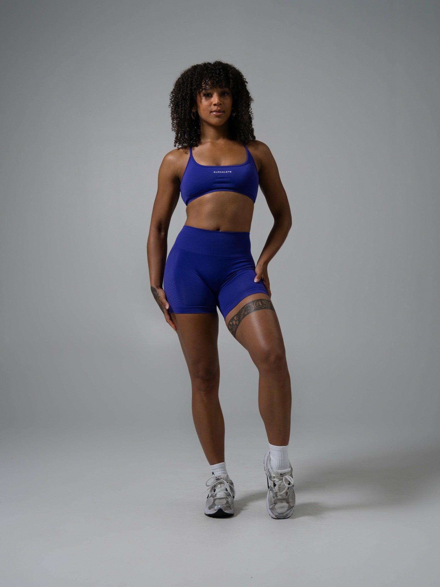 Contour Mid Rise Short - Royal Purple | Alphalete