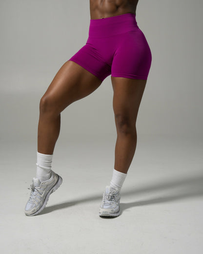 Pump Mid Rise Short - Dark Fuchsia | Alphalete